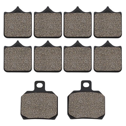 Cyleto Motorcycle Front and Rear Brake Pads for Benelli BJ600 BJ 600 BJ600GS BN600 BN600I BN 600 TNT600 TNT 600 ► Photo 1/6