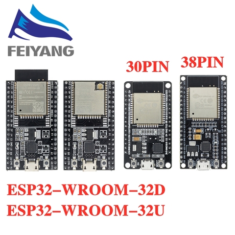 ESP-32S ESP-WROOM-32 ESP32 ESP-32 Bluetooth and WIFI Dual Core CPU with Low Power Consumption MCU ESP-32 ► Photo 1/6