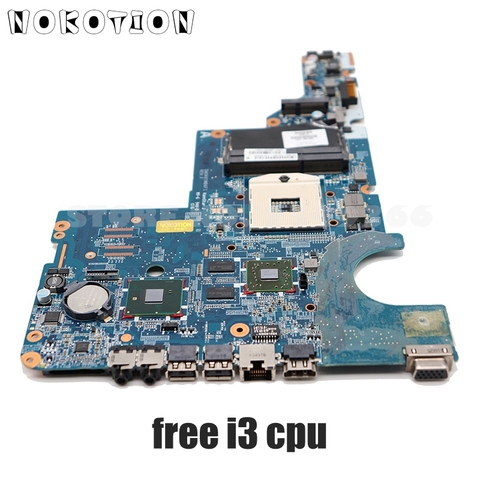 NOKOTION Laptop motherboard for HP CQ42 G42 G62 CQ62 Mainboard 595183-001 DAOAX1MB6H1 DDR3 free I3 cpu ► Photo 1/6