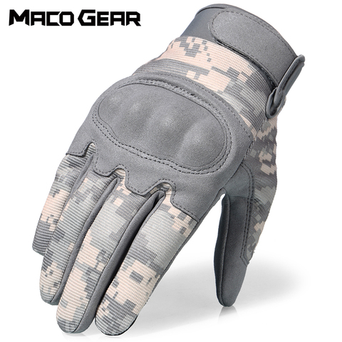 Tactical Gloves Cycling Gloves Men Fans Army Training Climbing Wearproof Outdoor Shooting Rid Sport Antiskid Full Finger Mittens ► Photo 1/6