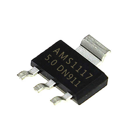 10Pcs Original AMS1117-5.0 AMS1117-5.0V , AMS1117 1117 5V 1A SOT223 Voltage Regulator ► Photo 1/3