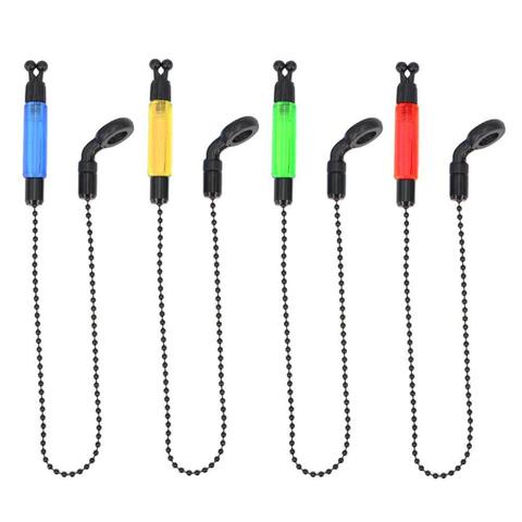Fishing Alarm Swinger Steel Chain Stainless Steel Aluminum Set Swinger Carp Fishing Indicator 4 Color  Bite Alarm Fishing Tools ► Photo 1/6