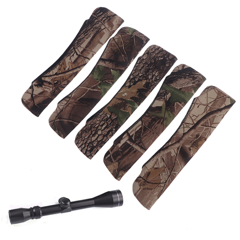Scope Cover Gun Rifle Camouflage Hunting Accessories Neoprene Protect Scope Cases Hunt Color Random ► Photo 1/6