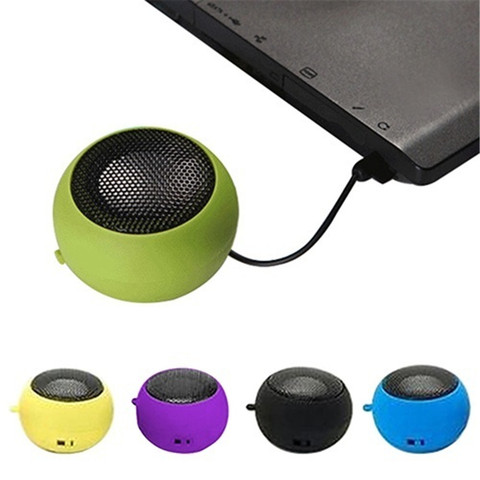 3.5mm Jack AUX Mini Burger Column Speaker Hamburger Wired Sound Box Loundspeaker Stereo Super Bass Hi-Fi Audio Music ► Photo 1/6