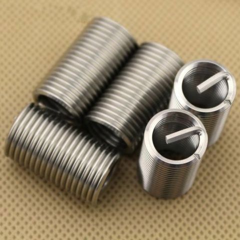 10Pcs stainless steel 304 coiled wire thread plug-in M6 M8 M10 M12 M14 length thread repair screw plug-in repair tool ► Photo 1/5