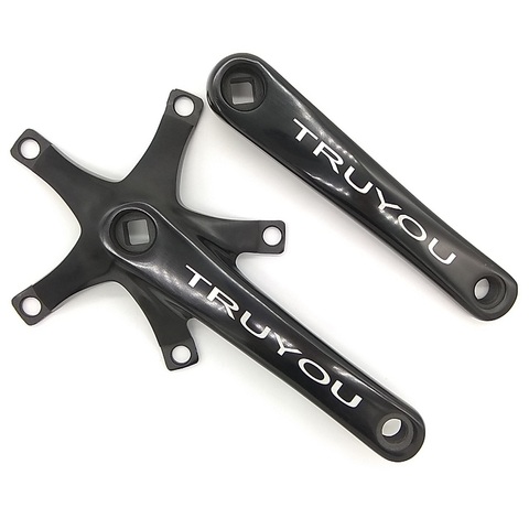 TRUYOU Track Bike Crankset 144 BCD Crank Arm 5 Bolts Aluminum Alloy Fixed Gear Bicycle Parts Single Speed Fixie Bike 170mm ► Photo 1/6