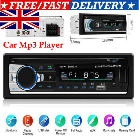 Auto Radio FM Audio Transmitter Bluetooth MP3 Player