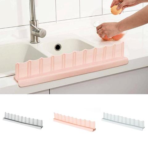 Kitchen Tools Portable Basin Sink Water Splash Guard Bathroom Splashproof Baffle Board Kitchen Sink Water Splatter Screens ► Photo 1/6