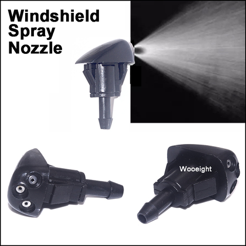 1Pair Car Windshield Wiper Washer Spray Nozzle Fit For Hyundai Accent Elantra Sonata Tiburon Kia Optima Amanti Rio Spectra 2004 ► Photo 1/6