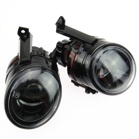 SCJYRXS 55W 9006 Plug Front Bumper Convex Lens Foglights For Golf MK5 Tiguan EOS CC Caddy Polo Touran 1T0941699C 1T0 941 700 C ► Photo 1/6