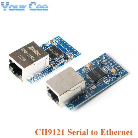 CH9121 Serial to Ethernet Network Module Convertor Module RJ45 Microcontroller Industrial Grade SCM Networking STM32 UART ► Photo 1/1