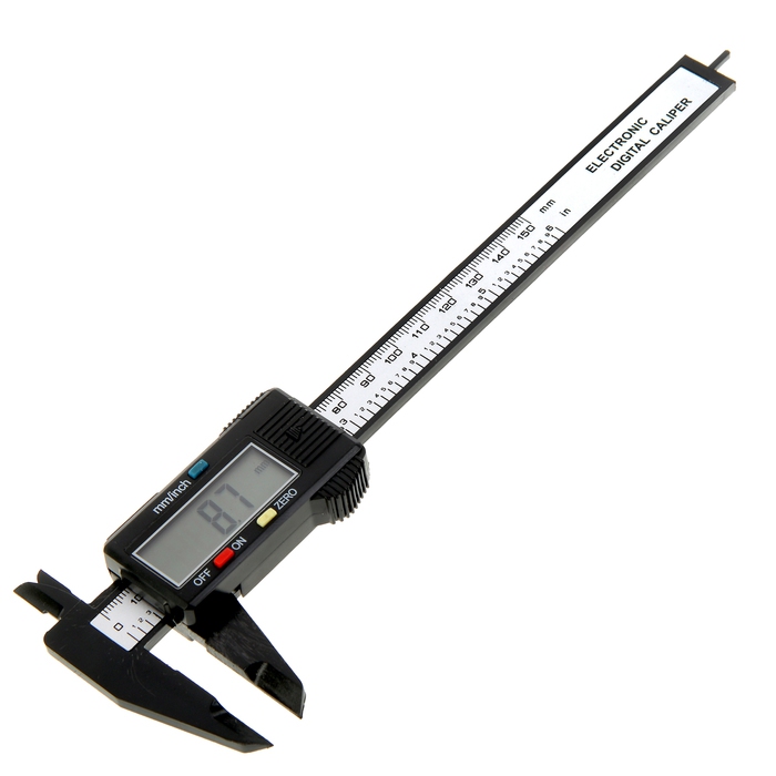  Electronic caliper LOM, with depth gauge, 150 mm 2369517 Caliper  measuring instruments Tools ► Photo 1/4