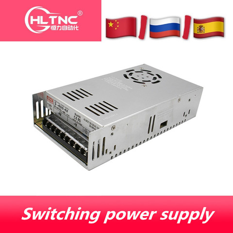 Fast shipment 400W 500w DC 60v 48V 36v AC 110V-220V Single phase  Switching power supply for CNC ► Photo 1/2