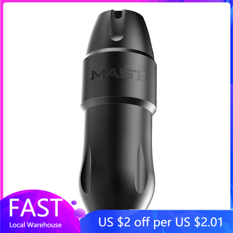 Mast Mini Pro Strong Motor Short Tattoo Pen Rotary Machine 32mm Sleeve Grip Custom Coreless Motor Permanent Makeup Machine ► Photo 1/6