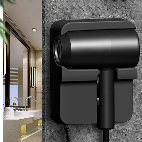 1300W fashion wall mounted hair dryer hotel bathroom 220V / 110V overheated automatic power-off air blower ► Photo 1/6