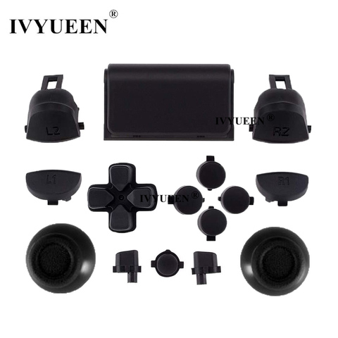 IVYUEEN for PlayStation Dualshock 4 PS4 Pro Slim CUH-ZCT2 Controller R2 L2 R1 L1 Trigger Dpad Action Buttons Mod Kit JDS JDM 040 ► Photo 1/6