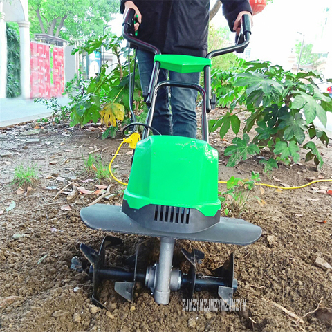 TLEG-01A Mini Tiller Electric Plough Machine Cultivator Scarifier Garden Household Soil Ploughing Digging Loosening Equipment ► Photo 1/6