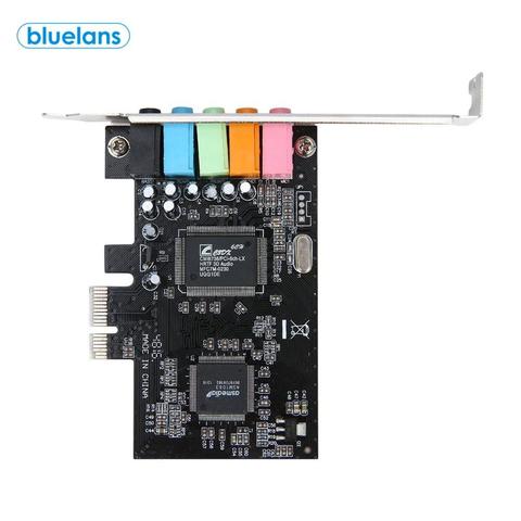 Built-in 5.1 Sound Card PCI 32-bit Express x1 PCI-E 5.1ch CMI8738 Internal Audio Digital Sound Card PC Accessories ► Photo 1/5