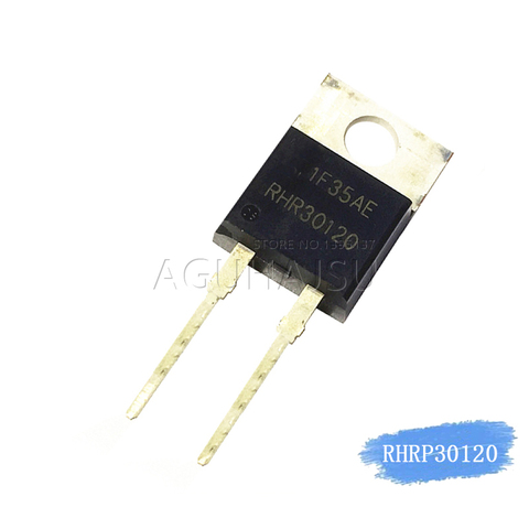 5pcs RHRP30120 TO220-2 RHR30120 30A 1200V Hyperfast Diode TO-220-2 ► Photo 1/1