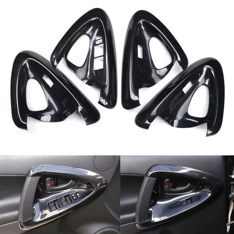 Car Interior Door handle Window Lift Switch Panel Bezel Trim Styling For Toyota RAV4 2009-2012 LHD Auto Car Accessory Moldings ► Photo 1/6