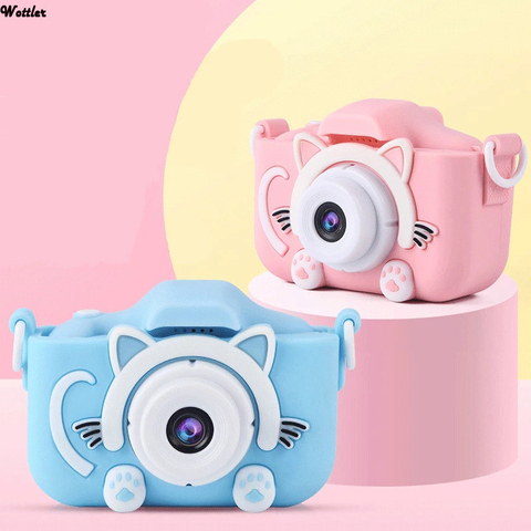 Mini Camera Kids Digital Camera Cartoon Toy HD Camera for Kids Educational Children's Camera Toys for Boy Girl Best Present ► Photo 1/6