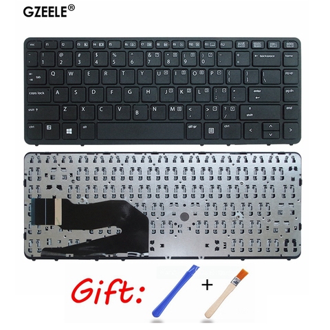 English Laptop Keyboard for HP EliteBook 840 G1 850 G1 ZBook 14 for HP 840 G2 US ► Photo 1/5