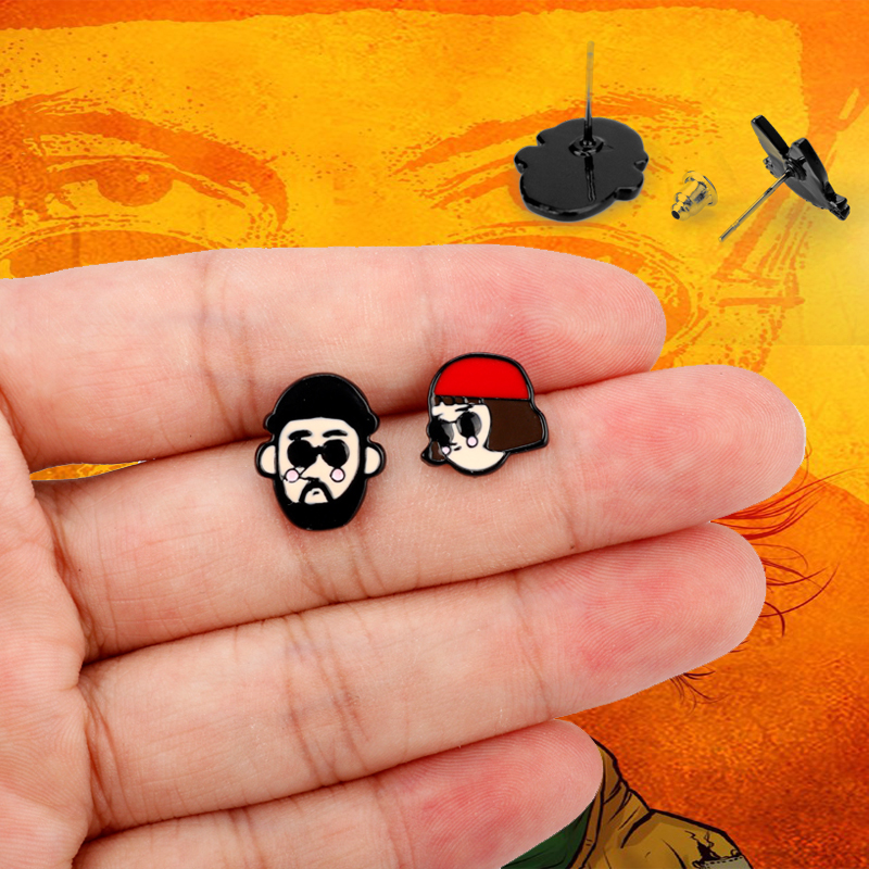 Movie Jewelry The Professional Killer Character Leon and Matilda Cartoon  Stud Earring Enamel Earrings for Women Girls Jewelry - Price history &  Review | AliExpress Seller - dongsheng jewelry KQ Store 