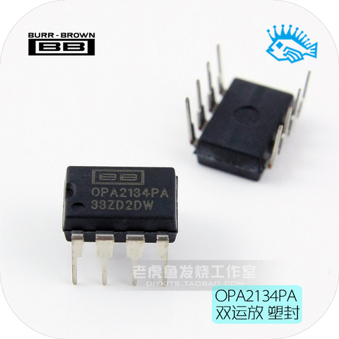 1pcs/5pcs Brand new original TI BB OPA2134PA DIP8 dual op amp For German Lehman amp audio ► Photo 1/1