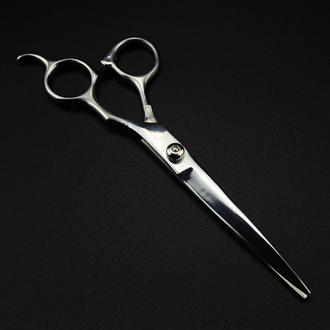 professional 4cr13 steel 7 '' cut hair scissors haircut scissor thinning barber makas hair cutting shears hairdresser scissors ► Photo 1/6