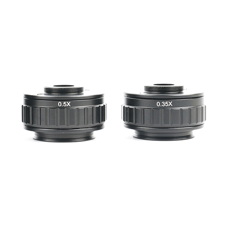 CTV 0.35X/0.5X Focus Adjustable C Mount Adapter 38MM Ring For New Type Of Trinocular Stereo Microscope Set ► Photo 1/3