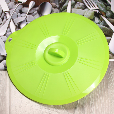 Silicone Boil Over Spill lid / Preservation lid / Pan Cover / Oven Safe with Instead of plastic wrap ► Photo 1/6
