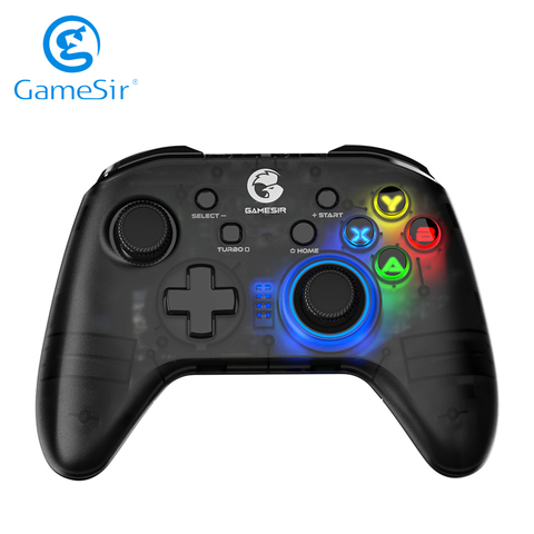 GameSir T4 Pro Wireless Bluetooth Controller Gamepad with 6-axis Gyro Applies for Nintendo Switch Android iOS macOS Windows PC ► Photo 1/6