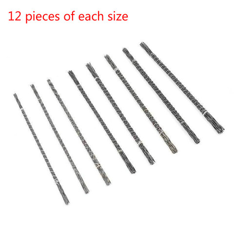 12pcs Jeweler Jewelry Metal Cutting Saw Blade Set Handicraft Jewelry Design and Repair Gems Woodworking Hand Tools Rolling Spir ► Photo 1/5