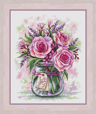 ZZ1682 DIY Homefun Cross Stitch Kit Packages Counted Cross-Stitching Kits New Pattern NOT PRINTED Cross stich Painting Set ► Photo 1/4