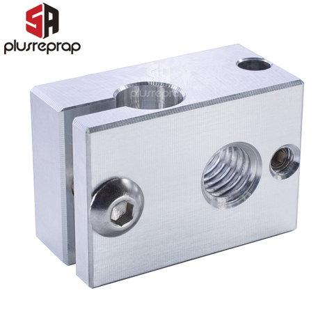 Ultra-precision V6 Heater Block for Sensor Cartridges for E 3D HOTEND titan extruder PT100 sensor HT-NTC100K 3D Printer Parts ► Photo 1/2