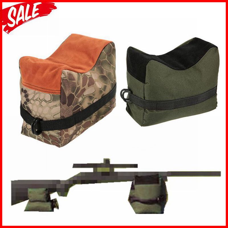 2 Pc Shooting Rest Bags 1 Front And 1 Rear Dead Shot Sand Bag for Rifle Hunting 