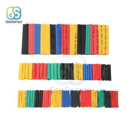 164pcs Polyolefin Shrinking Assorted Heat Shrink Tube Wire Cable Insulated Sleeving Tubing Set ► Photo 1/5
