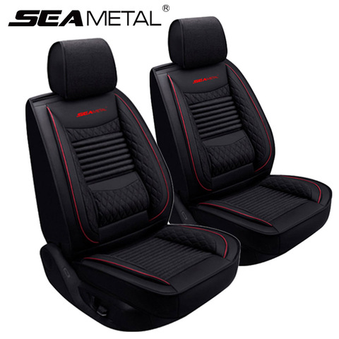 Flax Car Seat Cover Universal SEAMETAL Seat-Covers Cushion Automobiles Seats Cover Protective Mats Flax Chair Carpet Accessories ► Photo 1/1