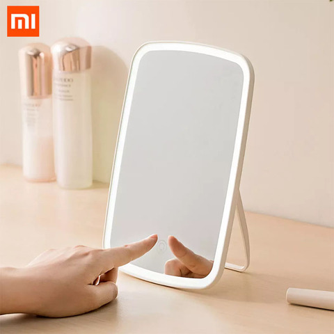 2022 new Xiaomi Jordan judy desktop led vanity mirror point touch adjustable angle super long endurance for home use ► Photo 1/6