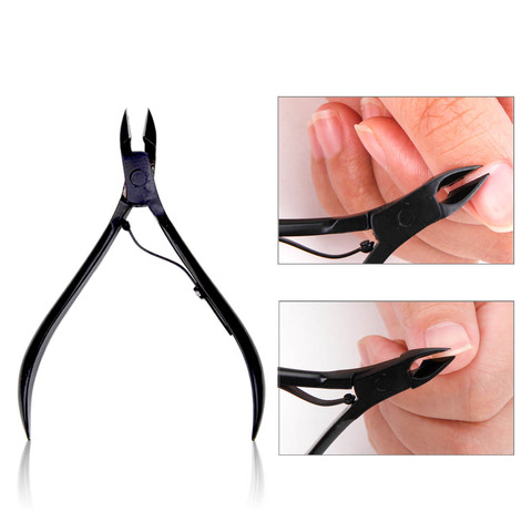 Professional Nail Art Cuticle Nipper Clipper Edge Cutter Toenail Toe Ingrown Dead Skin Scissor Stainless Steel Manicure Pedicure ► Photo 1/6