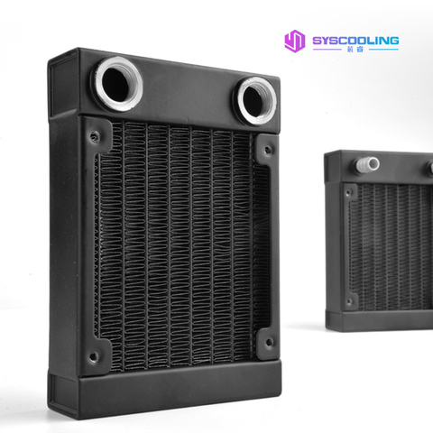 Syscooling water cooling radiator 80*80mm aluminum material ► Photo 1/3