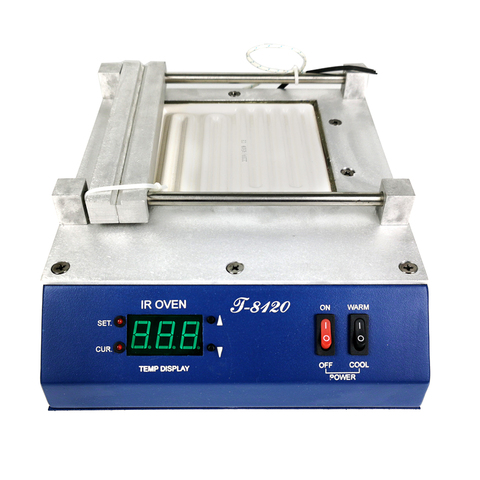 Heating Plamform T-8120 120*120mm SMD Infrared Preheating PID Temperature Controlling Preheating Station  ► Photo 1/6