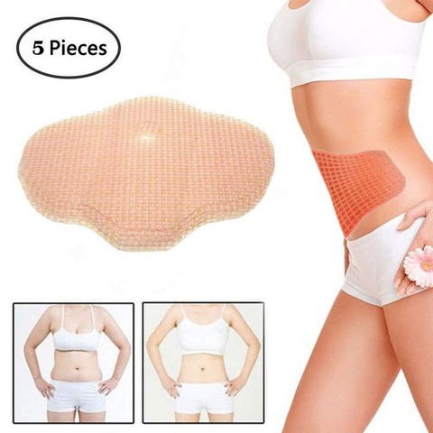 5 PCS Belly Slimming Patch Wonder Anti-Obesity Slimming Patches Weight Loss products Abdomen Treatment Weight Loss Fat Burner ► Photo 1/6