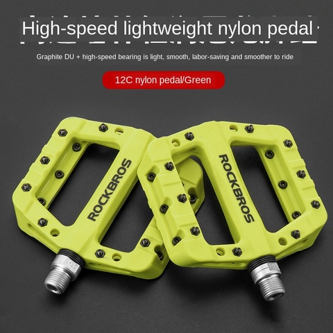 MTB Bike Pedal Nylon 3 Bearing Composite 9/16 Mountain Bike Pedals High-Strength Non-Slip Bicycle Pedals Surface for Road BMX MT ► Photo 1/5
