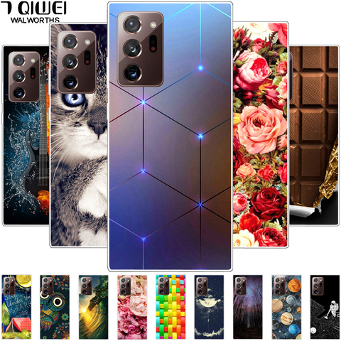 For Samsung Note 20 Ultra Case Phone Cover Silicone Soft Cases for Samsung Galaxy Note 20 Ultra / S20 FE Case Note20 Fundas TPU ► Photo 1/6