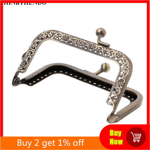 1PC Metal Frame Kiss Clasp Arch For Coin Purse Bag Accessories DIY Bronze 8.5cm ► Photo 1/6