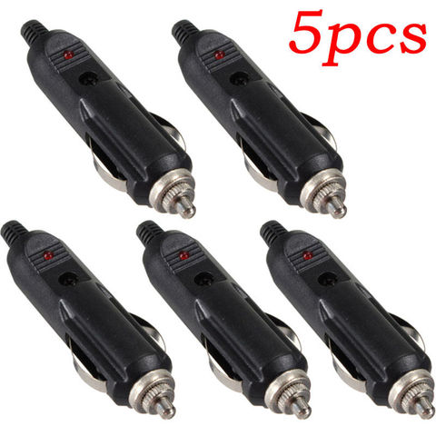 12V Male Car Cigarette Lighter Socket Plug Motorcycle Socket Power Charger Adapter Connector   Fuse Converter Plug Hot Sell12V M ► Photo 1/5