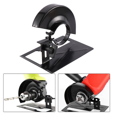 Black Cutting Machine Base Metal Wheel Guard Safety Protector Cover for Angle Grinder Angle Grinder Protective Cover ► Photo 1/6