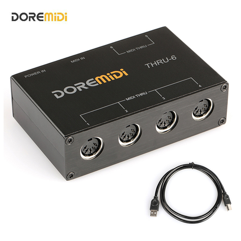 DOREMiDi MIDI THRU 6 Thru Box Controller ► Photo 1/6