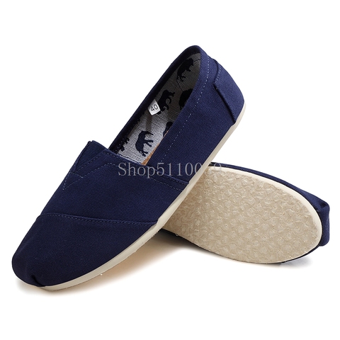 LuckMan Spring Summer Men Casual Shoes Canvas Fabric Male Shallow Loafers Comfortable Breathable Light High Qualitity Shoes LM06 ► Photo 1/6